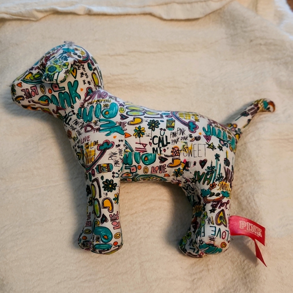 Pink Victoria secret dog